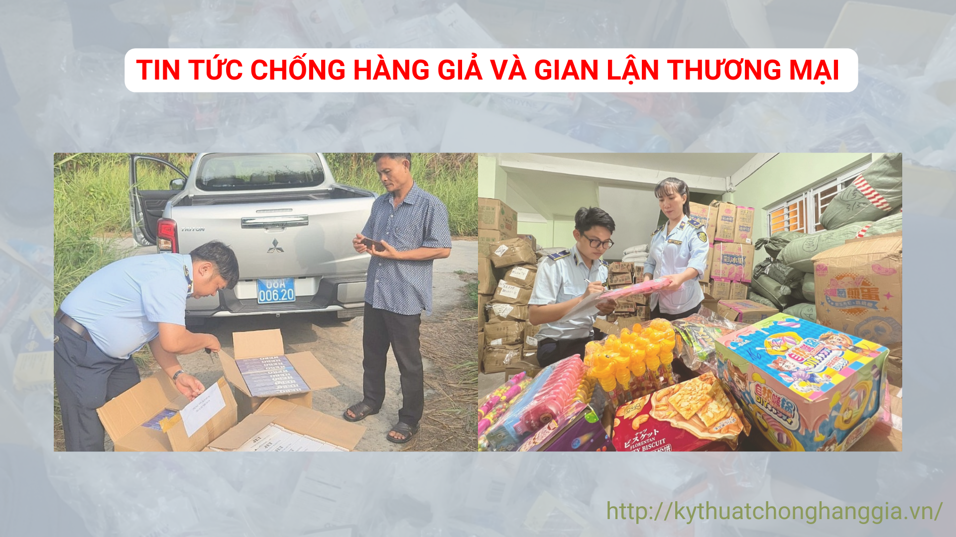 Tiêu hủy hàng ngàn bao thuốc lá điếu nhập lậu ở Kiên Giang |  Bản tin CHG